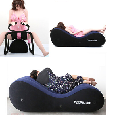 #ad Weightless Sex Aid Bouncer Chair Inflatable Pillow Love Position Stool Furniture $13.46
