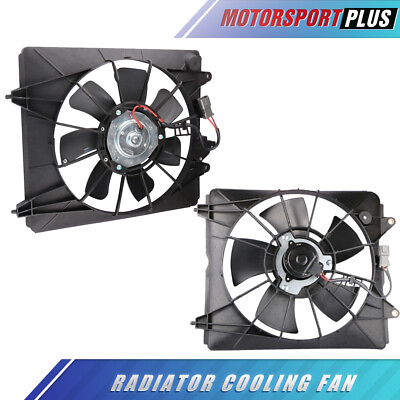 #ad Pair Left amp; Right Radiator AC Cooling Fan Assembly For 2007 2009 Honda CR V 2.4L $72.90