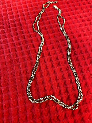 #ad MIDDLE EAST Antique Silver  Alloy Vintage Beduoin Chain Belt or Necklace $150.00