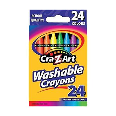 #ad Washable Crayons 24 Count $4.23