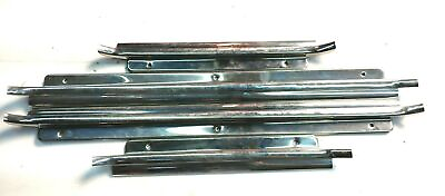 #ad 76 to 80 Rolls Royce Silver Shadow door INNER LOW stainless chrome molding set $175.19