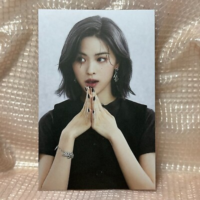 #ad Ryujin Official Neon Photocard Itzy Cheshire Jyp Ent Kpop $7.30