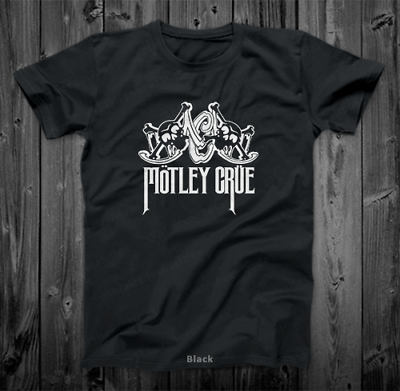 #ad Motley Crue Skulls amp; Logo Unisex T Shirt Free Shipping $19.99
