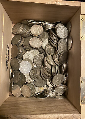 #ad 1957 1967 Mexico Silver 1 Peso Circulated World Coin $3.49