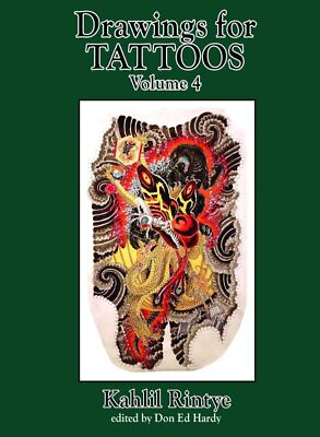 #ad Drawings for Tattoos : Kahlil Rintye Hardcover by Rintye Kahlil; Hardy Don... $48.20