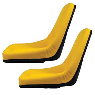 #ad Set of 2 Yellow Seats Fits John Deere Fits JD Fits Gator AIP TM333YL $154.30