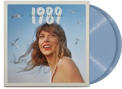 #ad Taylor Swift 1989 Taylor#x27;s Version Crystal Skies Blue Vinyl New amp; Sealed $30.97