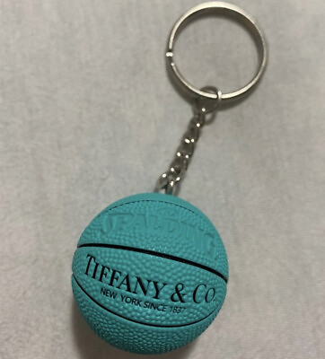 Tiffany amp; Co Blue Spalding Basketball Keychain $14.00