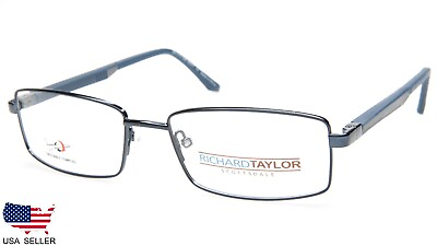 #ad NEW Richard Taylor SCOTTSDALE COLE NAVY EYEGLASSES GLASSES FRAME 55 17 140 B32mm $59.99