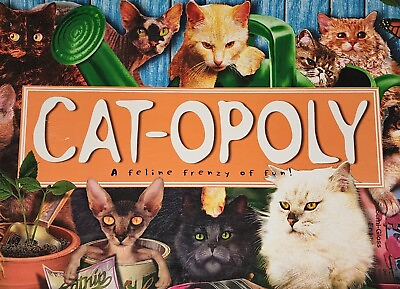 #ad Cat Opoly Monopoly Game YOU CHOOSE Replacement Pieces Tokens Deeds Dice $3.99