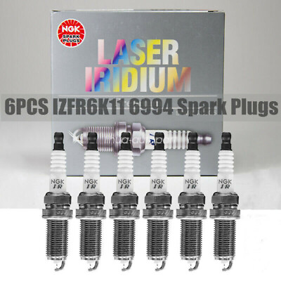 #ad #ad 6Pcs NGK IZFR6K11 Iridium Spark Plugs for Honda Accord Civic Acura MDX RSX RL TL $16.19