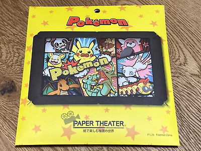 #ad ENSKY PAPER THEATER Pocket Monster Pokemon Comic PT L26 from Japan $40.04