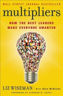 #ad Multipliers: How the Best Leaders Make Everyone Smarter Hardcover GOOD $4.97