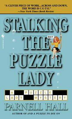 #ad Stalking the Puzzle Lady 9780553587630 paperback Parnell Hall $5.72