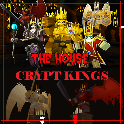 #ad THE HOUSE TD Tower Defense ROBLOX CRYPT KINGS Egyptian Kings $5.00