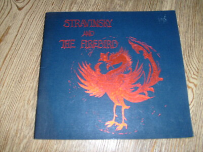 #ad Stravinsky amp; the Firebird SIGNED by 3 1982 Cleveland Orchestra $19.99