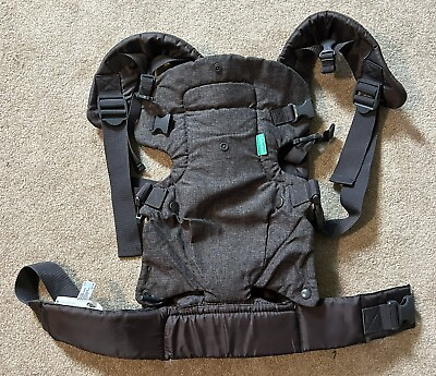 #ad Infantino Flip Advanced 4 in 1 Convertible Baby Carrier Grey Baby Papoose $12.99