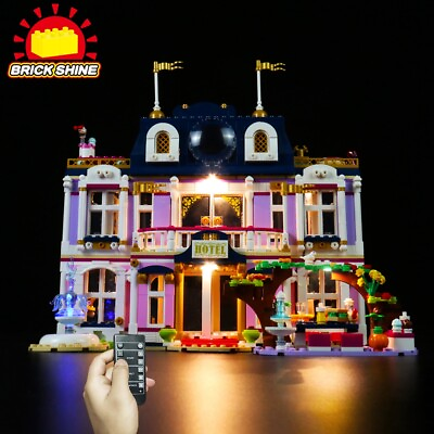 #ad Brick Shine Light Kit for Lego Heartlake City Grand Hotel 41684 New AU $64.60