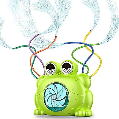 #ad Sprinkler for Kids Outdoor Water Sprinkler Summer Outdoor Water Toys $12.50