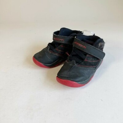 #ad Nike Air Jordan Velocity Toddler Sneaker Shoes Size 8C Black Red 693363 060 $16.17