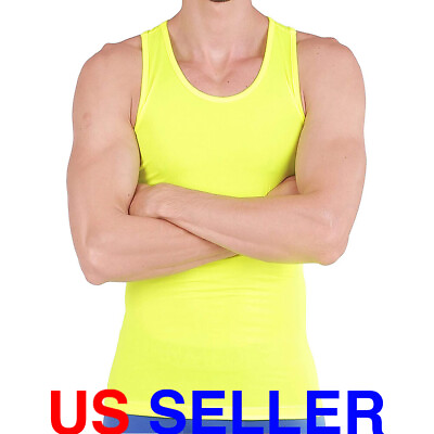 #ad #ad ARMEDES Mens Tank Top Cool Dry Compression Top AR 111 $13.99