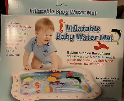#ad Inflatable Baby Water Mat 6 months amp; Up Water Mat measures 23.75” x 17.5” $10.99
