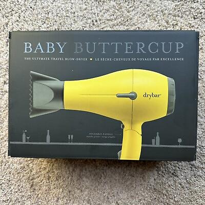 #ad NEW BABY BUTTERCUP The Ultimate Travel Hair Blow Dryer Authentic *SAME DAY SHIP* $64.95
