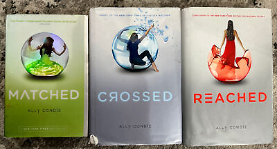 #ad Matched Series Complete 3 Book Lot By Ally Condie Matched Reached amp; Crossed $13.50