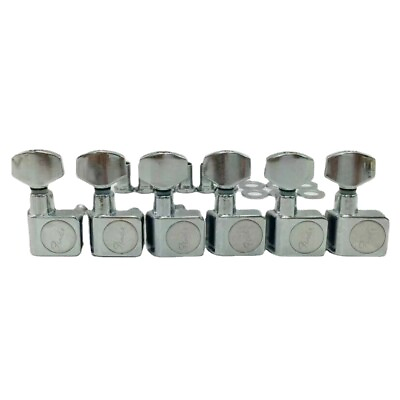 #ad 1 Set of 6 Right For Fender Electric Guitar Tuners Tuning Pegs Keys Machine Head $16.99