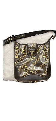 #ad LOUIS VUITTON M95159 Shoulder bag monogram charm line musette Gold 231206T $800.00