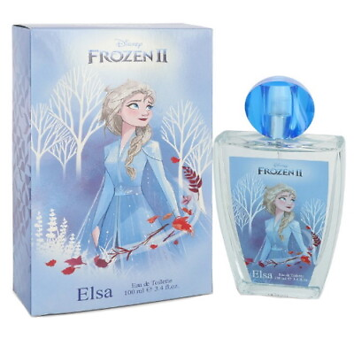 #ad Disney Frozen II Elsa 3.4 oz EDT Perfume For Girls 3.4 oz New In Box $13.84