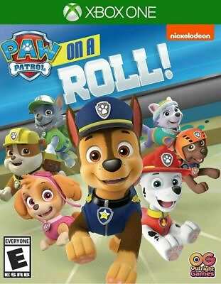 Paw Patrol on a Roll Nickelodeon 2018 Xbox One EUC $14.99