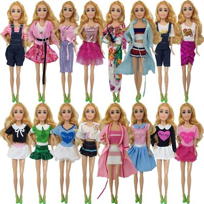 #ad 9 Styles Doll Clothes Casual Wear Doll Bodysuit 29cm Doll 1 6 Doll AU $5.64