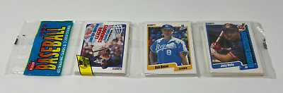 #ad Fleer 1990 MLB Baseball Rack Pack Sealed 45 Cards amp; 3 Logo Stickers New VTG $14.99