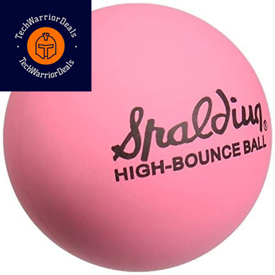 #ad #ad Spalding High Bounce Ball Single Ball Pink $16.29