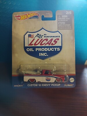 #ad 2023 Hot Wheels Custom #x27;62 Chevy Pickup Lucas Red Pop Culture: Vintage Oil 🆕 $19.00