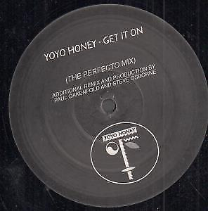 #ad Yo Yo Honey Get It On 12quot; vinyl UK Jive 1991 perfecto mix promo plays same both GBP 3.55