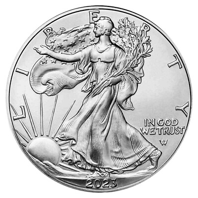 #ad 2023 $1 American Silver Eagle Brilliant Uncirculated $25.99