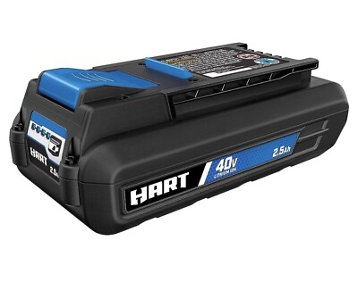 #ad Hart 40V 2.5Ah Lithium Li ion Battery HLBP011 40 Volt Tools Trimmer Blower Mower $36.99