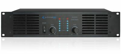 #ad Technical Pro AX2000 2 Channel 2000 Watt Professional Power Amplifier Rackmount $109.95