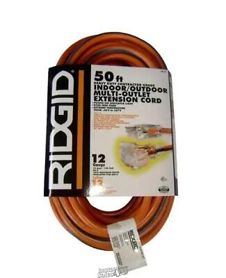 #ad 50 ft. 12 3 Tri Tap Extension Cord $81.99