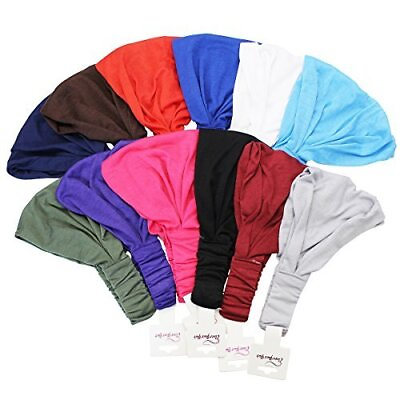 #ad Wide Sport Headband Cotton Headbands Yoga Hairband 12 Pack 12 Pack Wide H... $36.44