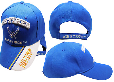 #ad Air Force WINGS Retired Baseball Cap Hat US Air Force Hat OFFICIALLY LICENSED $8.88