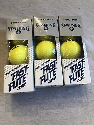 #ad #ad Vintage Spalding High Flying Fast Flight 492 Golf Balls $17.99