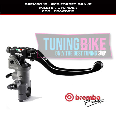 #ad BREMBO RADIAL BRAKE MASTER CYLINDER 19RCS FOR DUCATI MONSTER S4RS 06 08 AU $385.95