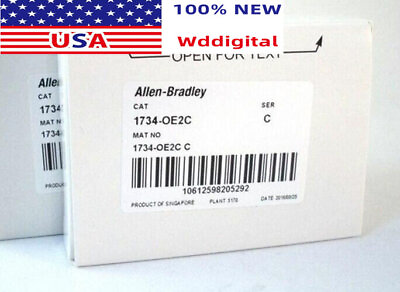 #ad NEW IN BOX Allen Bradley 1734 OE2C POINT I O 2 Points Analog 1734OE2C $181.20