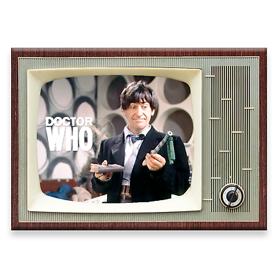 #ad DOCTOR WHO 2nd Doctor TV Show Classic 3.5 quot; x 2.5 quot; Steel Cased FRIDGE MAGNET $9.99
