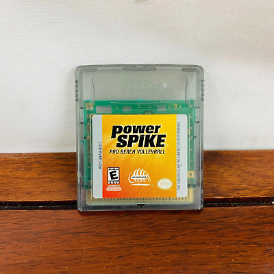 #ad Power Spike Pro Beach Volleyball Game Boy Color $14.00