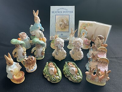 #ad Lot of Beatrix Potter Beswick England by Royal Albert and Schmid Items $340.00