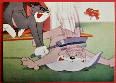 #ad TOM AND JERRY Card #28 QUIET PLEASE CARDZ 1993 GBP 3.99